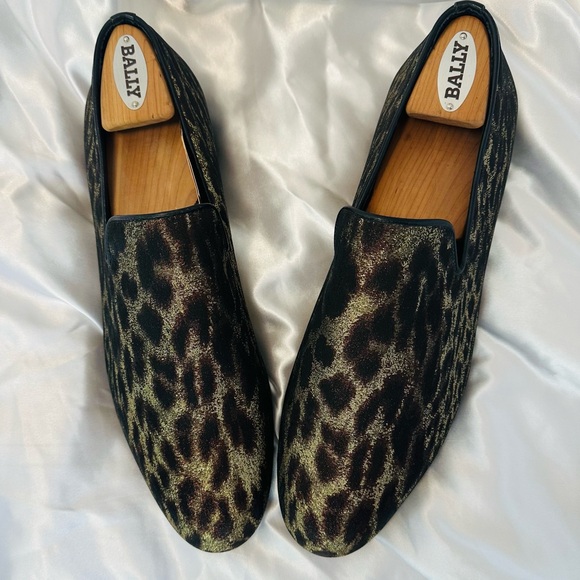 NWOT Jimmy Choo leopard Print Men’s Loafers main image 4